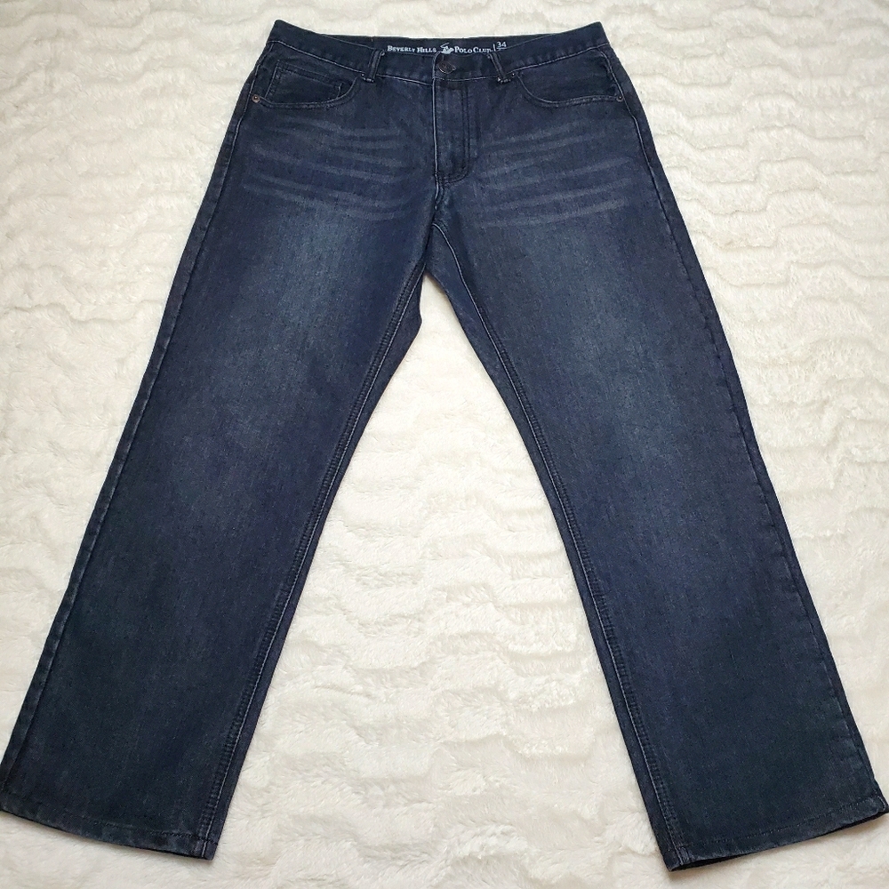 **FINAL CHANCE MOVING SALE** Beverly Hills Polo Club 34x30 Jeans Mens
